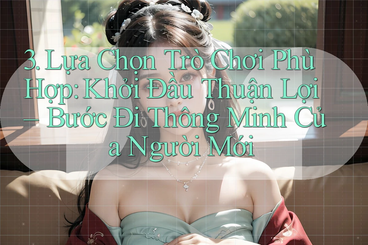 3. Lựa Chọn Trò Chơi Phù Hợp: Khởi Đầu Thuận Lợi – Bước Đi Thông Minh Của Người Mới 3. Lựa Chọn Trò Chơi Phù Hợp: Khởi Đầu Thuận Lợi – Bước Đi Thông Minh Của Người Mới