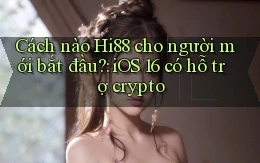 Cách nào Hi88 cho người mới bắt đầu iOS 16 có hỗ trợ crypto