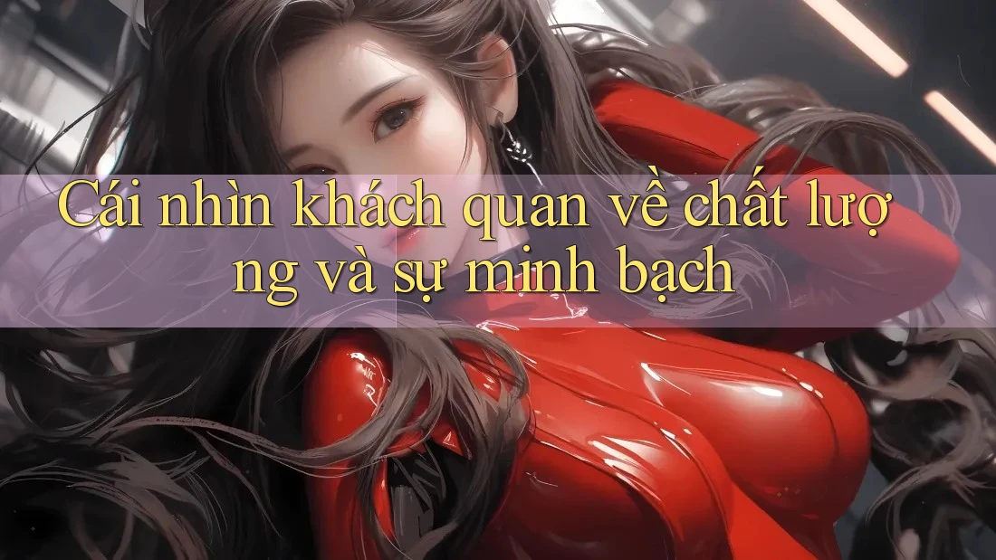 Cái nhìn khách quan về chất lượng và sự minh bạch Cái nhìn khách quan về chất lượng và sự minh bạch