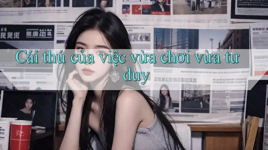 Cái thú của việc vừa chơi vừa tư duy Cái thú của việc vừa chơi vừa tư duy