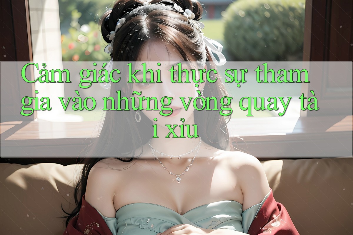 Cảm giác khi thực sự tham gia vào những vòng quay tài xỉu Cảm giác khi thực sự tham gia vào những vòng quay tài xỉu