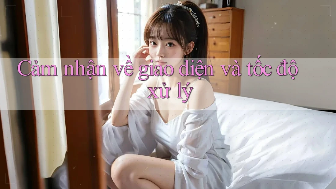 Cảm nhận về giao diện và tốc độ xử lý Cảm nhận về giao diện và tốc độ xử lý