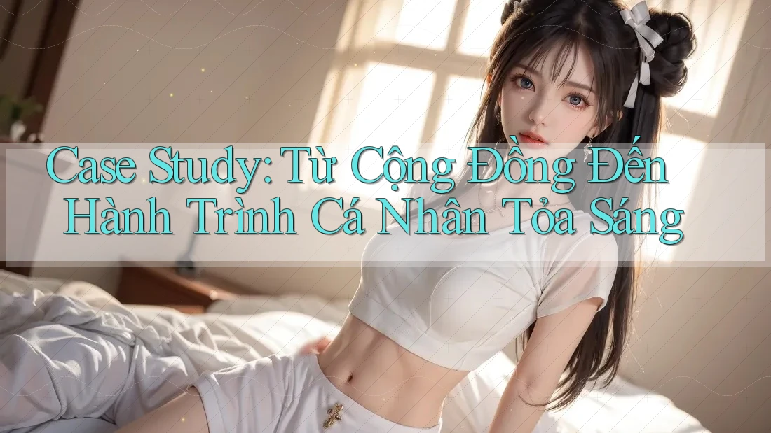 Case Study: Từ Cộng Đồng Đến Hành Trình Cá Nhân Tỏa Sáng