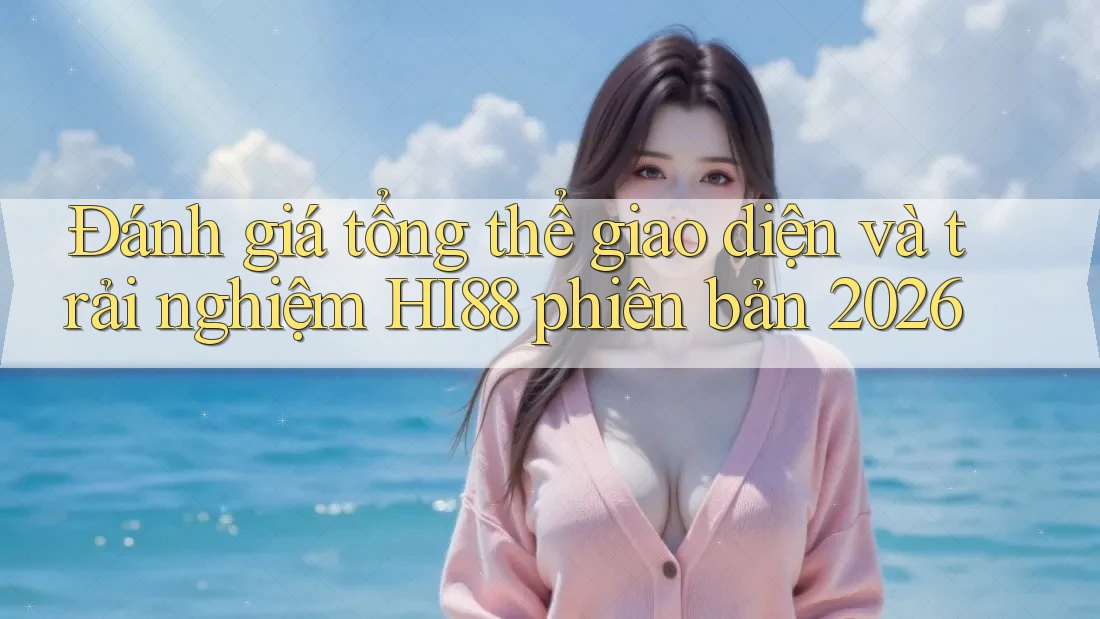 Đánh giá tổng thể giao diện và trải nghiệm HI88 phiên bản 2026 Đánh giá tổng thể giao diện và trải nghiệm HI88 phiên bản 2026