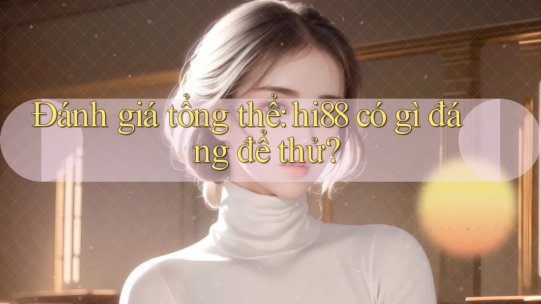 Đánh giá tổng thể: hi88 có gì đáng để thử?