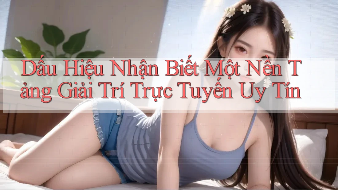 Dấu Hiệu Nhận Biết Một Nền Tảng Giải Trí Trực Tuyến Uy Tín