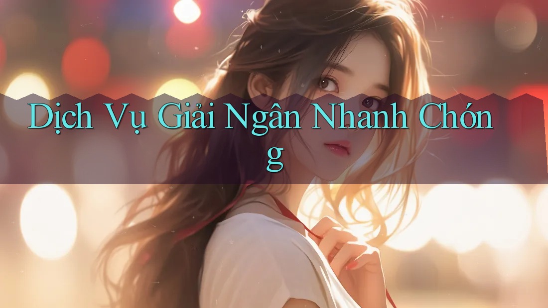 Dịch Vụ Giải Ngân Nhanh Chóng