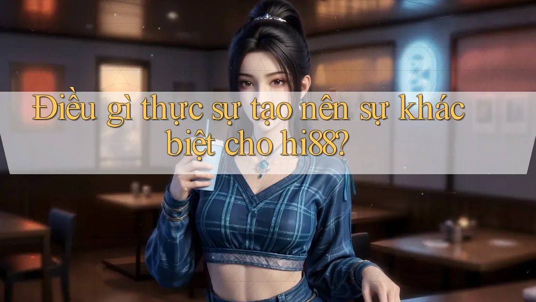 Điều gì thực sự tạo nên sự khác biệt cho hi88? Điều gì thực sự tạo nên sự khác biệt cho hi88?