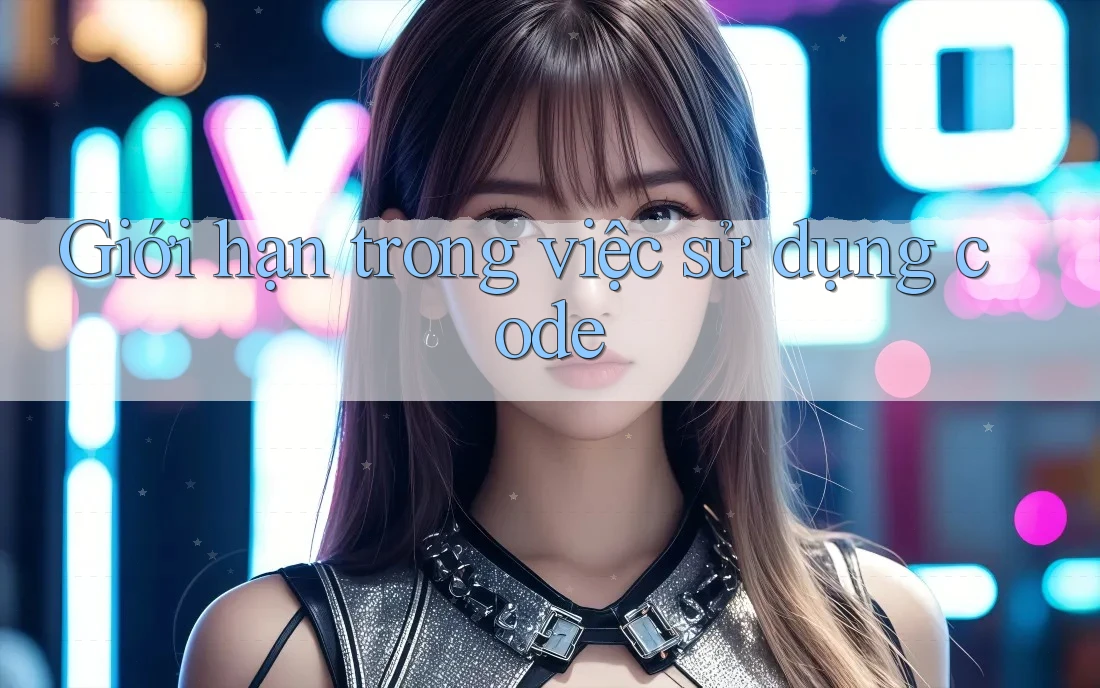 Giới hạn trong việc sử dụng code Giới hạn trong việc sử dụng code