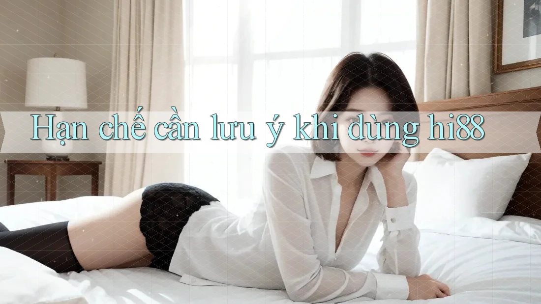 Hạn chế cần lưu ý khi dùng Hi88