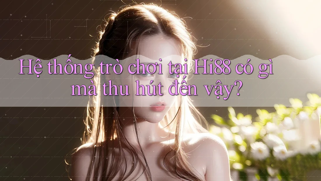 Hệ thống trò chơi tại Hi88 có gì mà thu hút đến vậy?