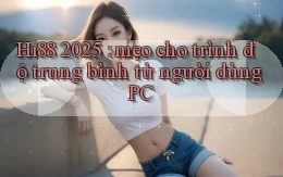 Hi88 2025 mẹo cho trình độ trung bình từ người dùng PC