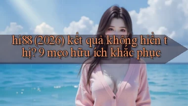 hi88 (2026) kết quả không hiển thị 9 mẹo hữu ích khắc phục