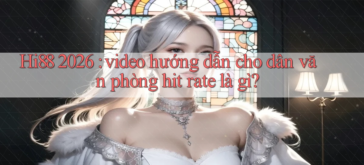 Hi88 2026 video hướng dẫn cho dân văn phòng hit rate là gì