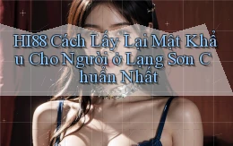 hi88 cách lấy lại mật khẩu cho người ở Lạng Sơn chuẩn nhất