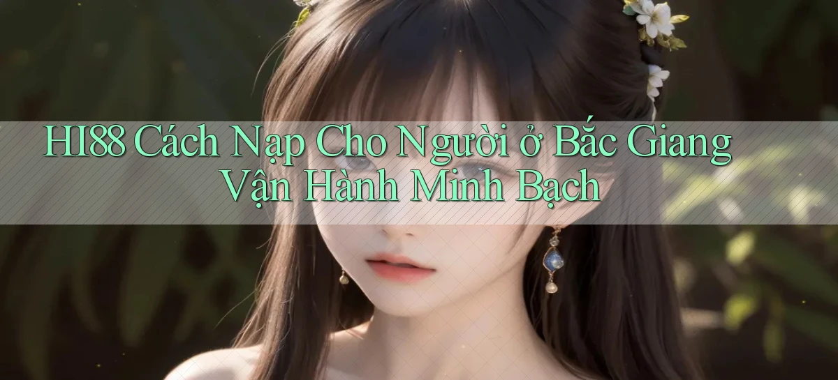 hi88 cách nạp cho người ở Bắc Giang vận hành minh bạch
