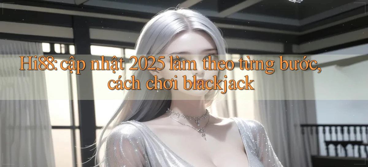 Hi88 cập nhật 2025 làm theo từng bước, cách chơi blackjack