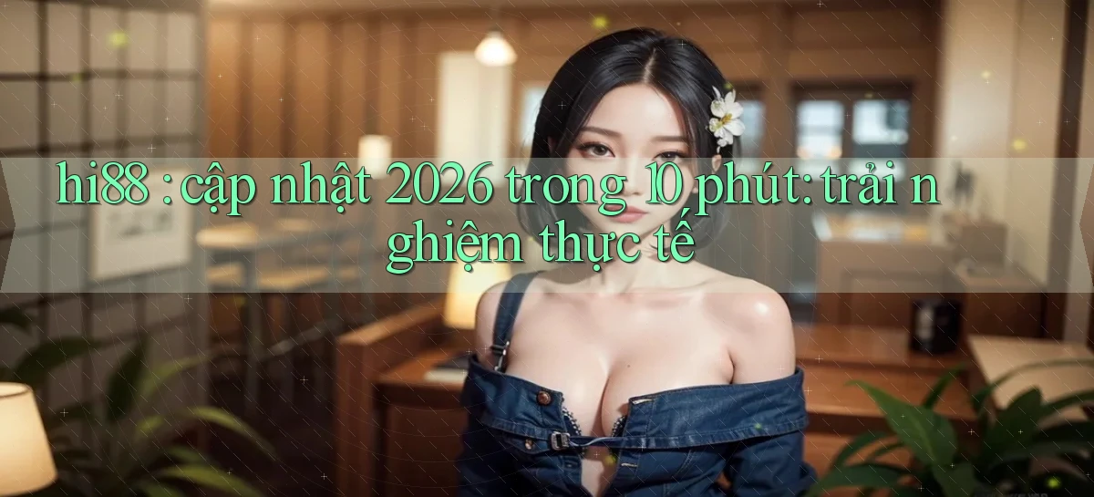 hi88 cập nhật 2026 trong 10 phút trải nghiệm thực tế
