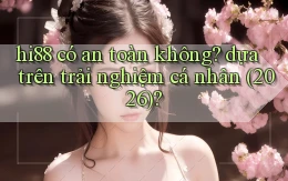 hi88 có an toàn không dựa trên trải nghiệm cá nhân (2026)