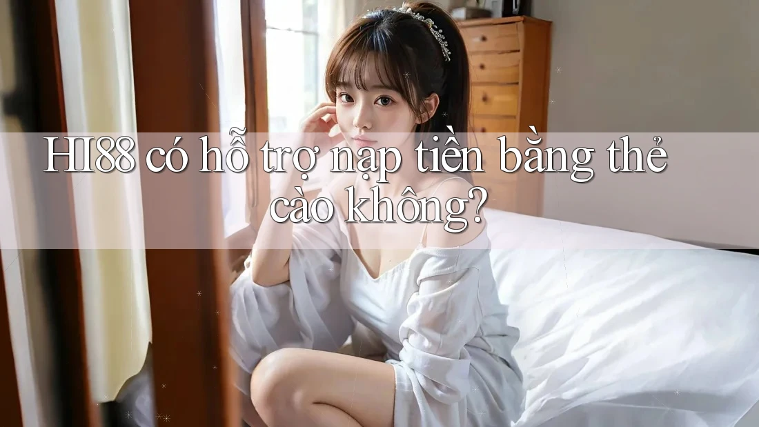 HI88 có hỗ trợ nạp tiền bằng thẻ cào không? HI88 có hỗ trợ nạp tiền bằng thẻ cào không?