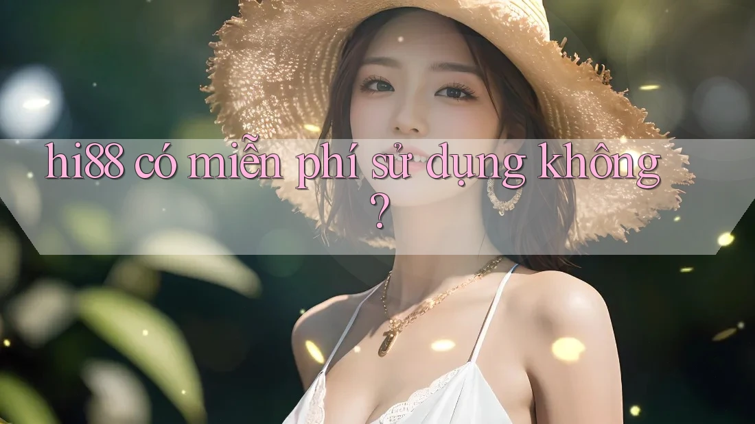 hi88 có miễn phí sử dụng không? hi88 có miễn phí sử dụng không?