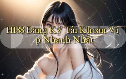 hi88  Đăng ký tài khoản vip nhanh nhất