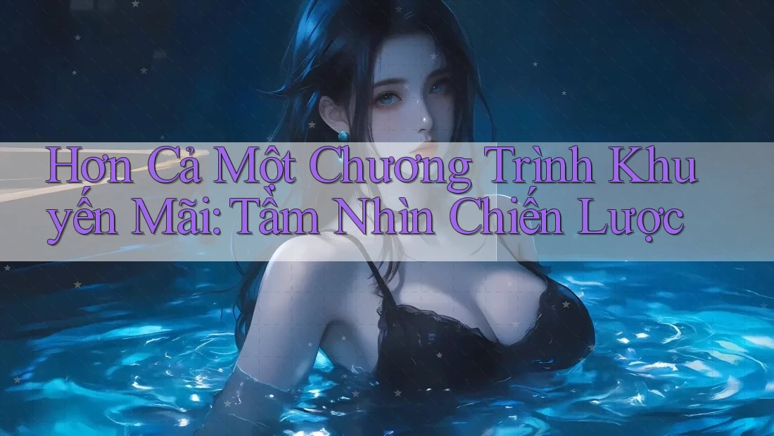 Hơn Cả Một Chương Trình Khuyến Mãi: Tầm Nhìn Chiến Lược