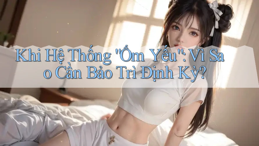 Khi Hệ Thống “Ốm Yếu”: Vì Sao Cần Bảo Trì Định Kỳ? Khi Hệ Thống “Ốm Yếu”: Vì Sao Cần Bảo Trì Định Kỳ?