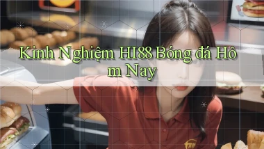 kinh nghiệm hi88 bóng đá hôm nay