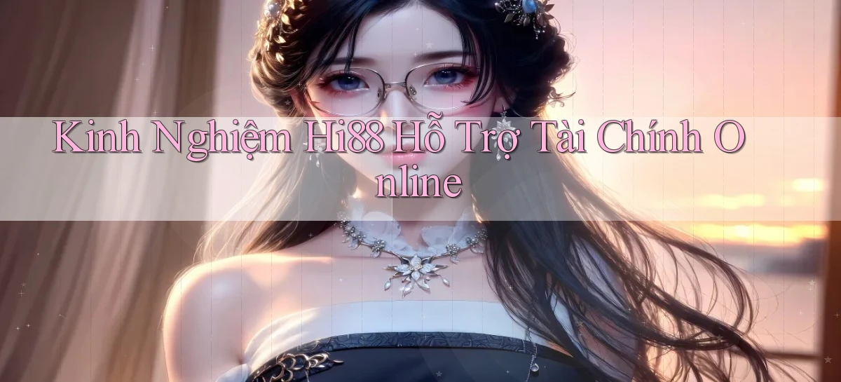 kinh nghiệm hi88 hỗ trợ tài chính online