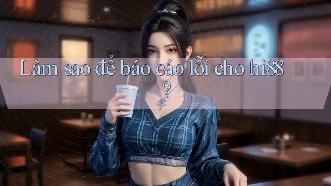 Làm sao để báo cáo lỗi cho hi88? Làm sao để báo cáo lỗi cho hi88?