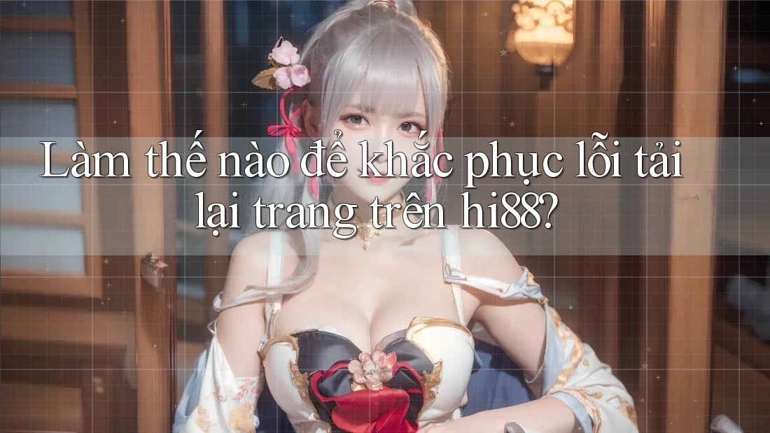 Làm thế nào để khắc phục lỗi tải lại trang trên hi88? Làm thế nào để khắc phục lỗi tải lại trang trên hi88?
