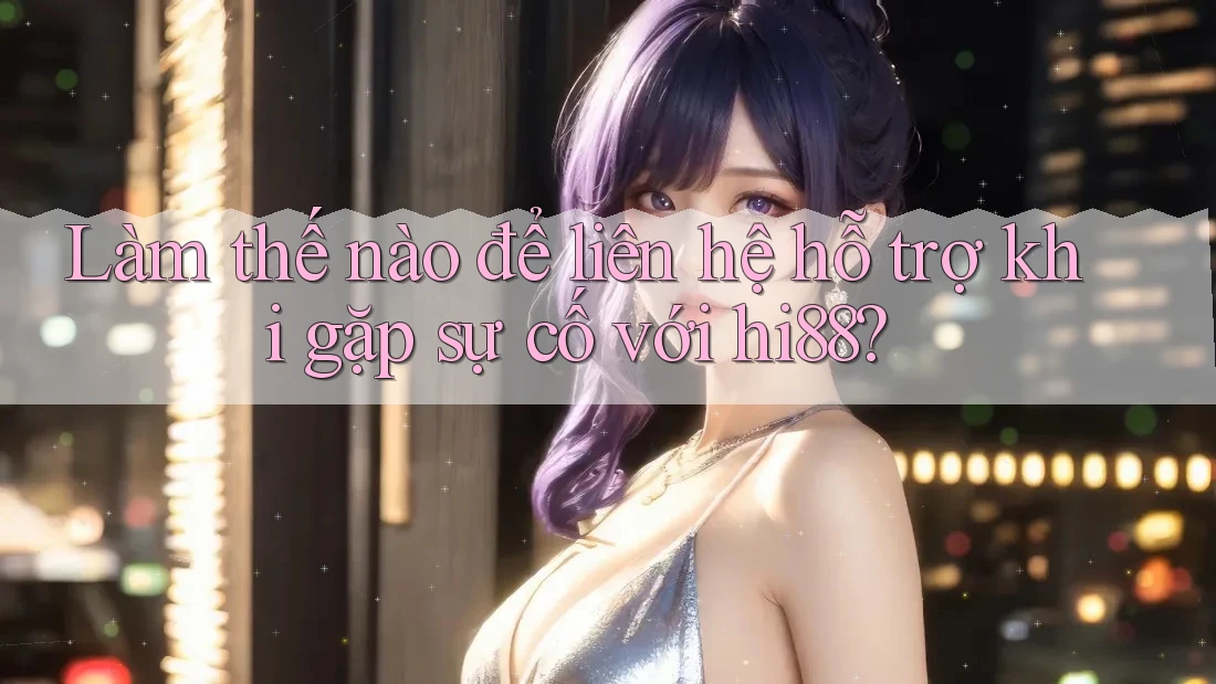 Làm thế nào để liên hệ hỗ trợ khi gặp sự cố với hi88? Làm thế nào để liên hệ hỗ trợ khi gặp sự cố với hi88?