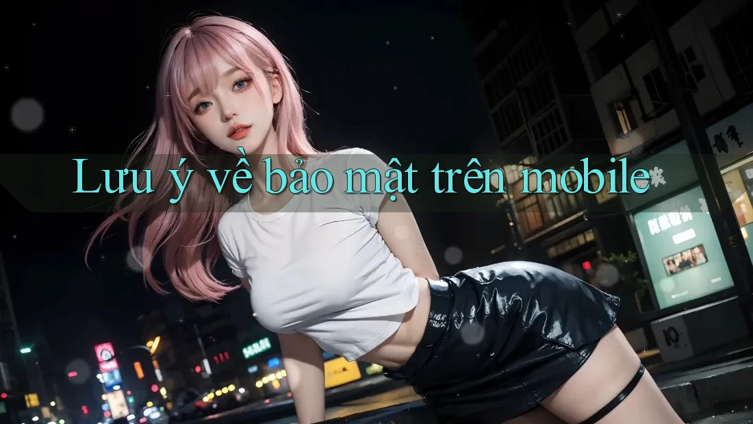 Lưu ý về bảo mật trên mobile Lưu ý về bảo mật trên mobile