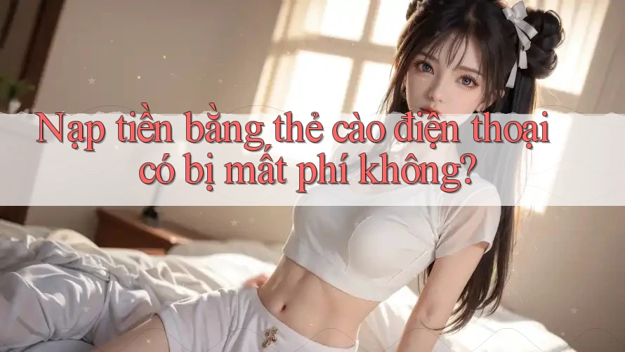 Nạp tiền bằng thẻ cào điện thoại có bị mất phí không? Nạp tiền bằng thẻ cào điện thoại có bị mất phí không?