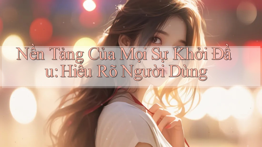 Nền Tảng Của Mọi Sự Khởi Đầu: Hiểu Rõ Người Dùng Nền Tảng Của Mọi Sự Khởi Đầu: Hiểu Rõ Người Dùng