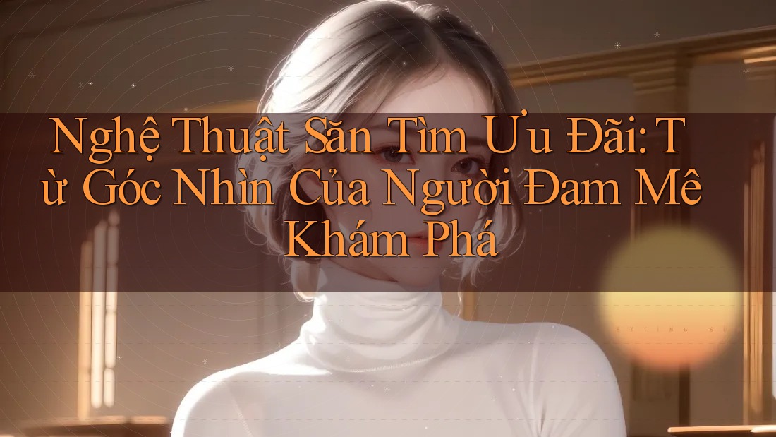 Nghệ Thuật Săn Tìm Ưu Đãi: Từ Góc Nhìn Của Người Đam Mê Khám Phá Nghệ Thuật Săn Tìm Ưu Đãi: Từ Góc Nhìn Của Người Đam Mê Khám Phá