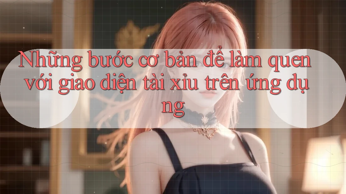 Những bước cơ bản để làm quen với giao diện tài xỉu trên ứng dụng