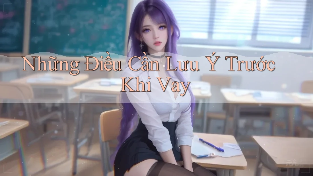 Những Điều Cần Lưu Ý Trước Khi Vay