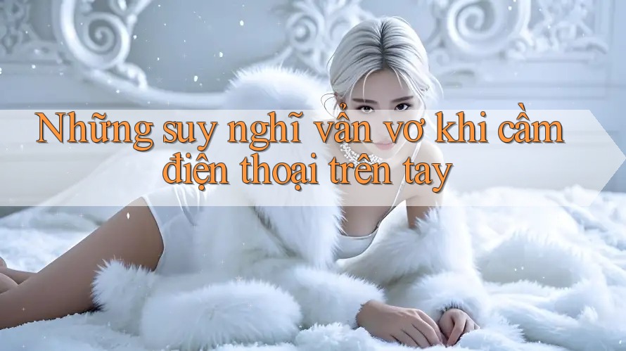 Những suy nghĩ vẩn vơ khi cầm điện thoại trên tay Những suy nghĩ vẩn vơ khi cầm điện thoại trên tay