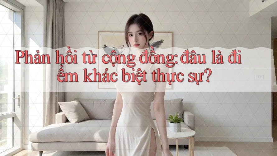 Phản hồi từ cộng đồng: đâu là điểm khác biệt thực sự? Phản hồi từ cộng đồng: đâu là điểm khác biệt thực sự?