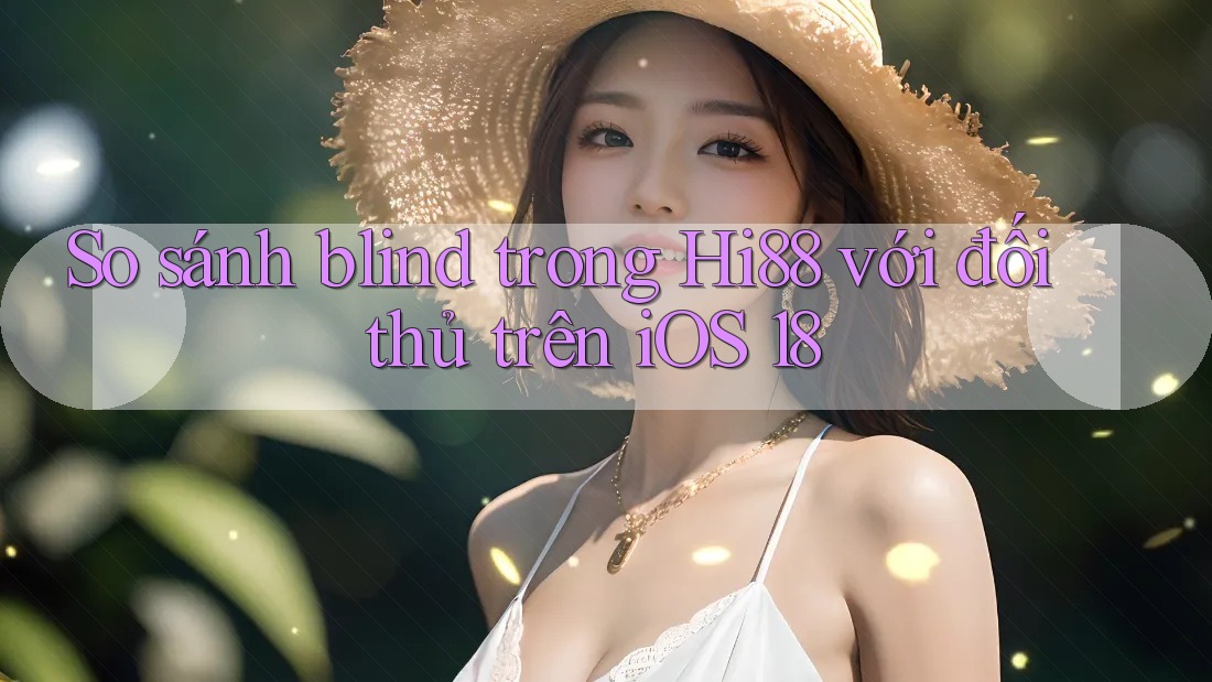 So sánh blind trong Hi88 với đối thủ trên iOS 18