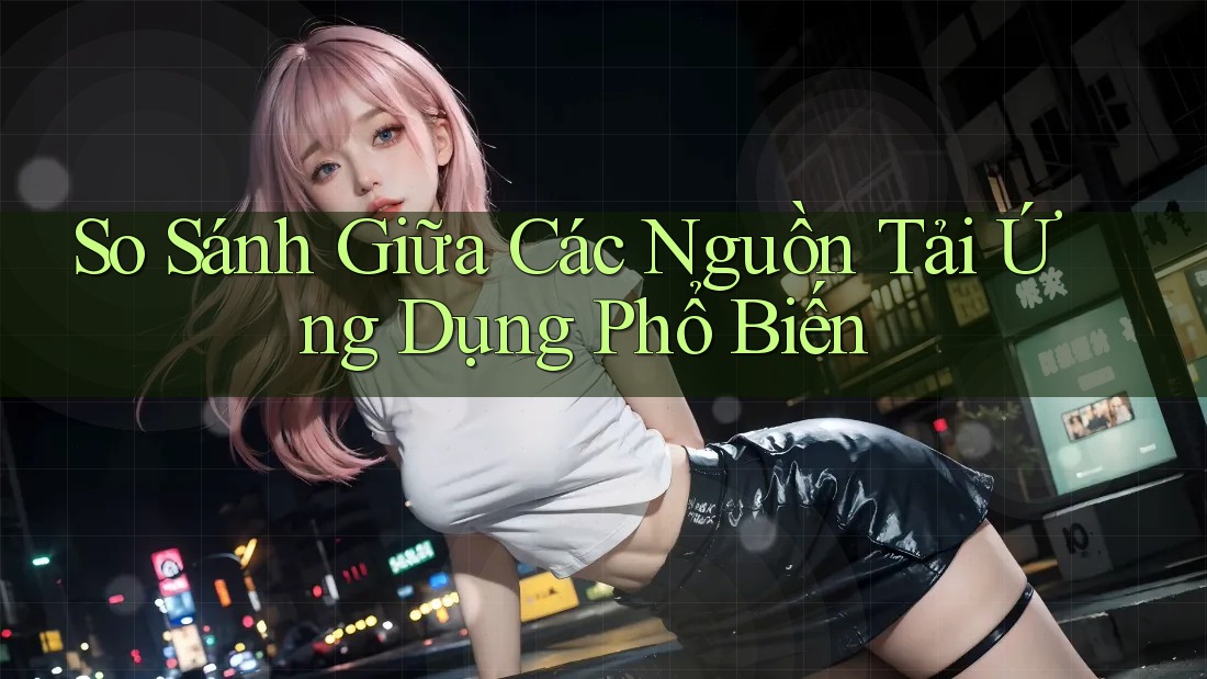 So Sánh Giữa Các Nguồn Tải Ứng Dụng Phổ Biến So Sánh Giữa Các Nguồn Tải Ứng Dụng Phổ Biến