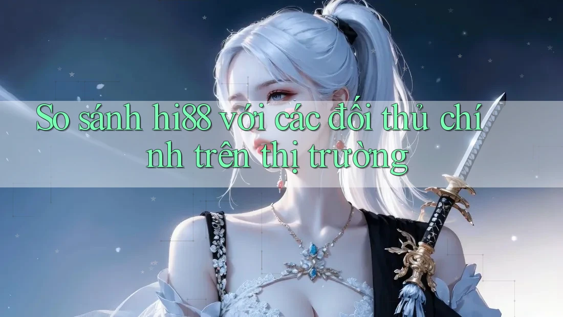 So sánh hi88 với các đối thủ chính trên thị trường So sánh hi88 với các đối thủ chính trên thị trường