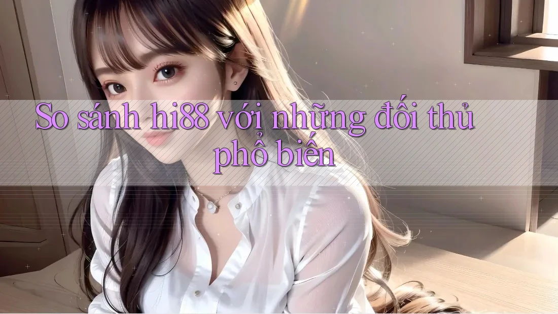 So sánh hi88 với những đối thủ phổ biến So sánh hi88 với những đối thủ phổ biến