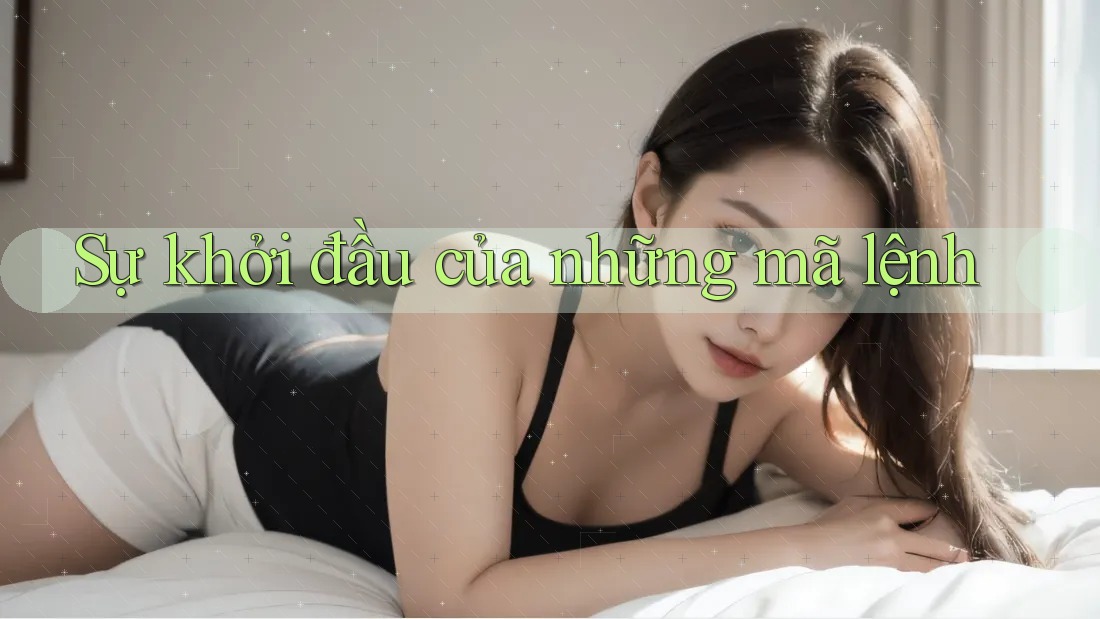 Sự khởi đầu của những mã lệnh Sự khởi đầu của những mã lệnh