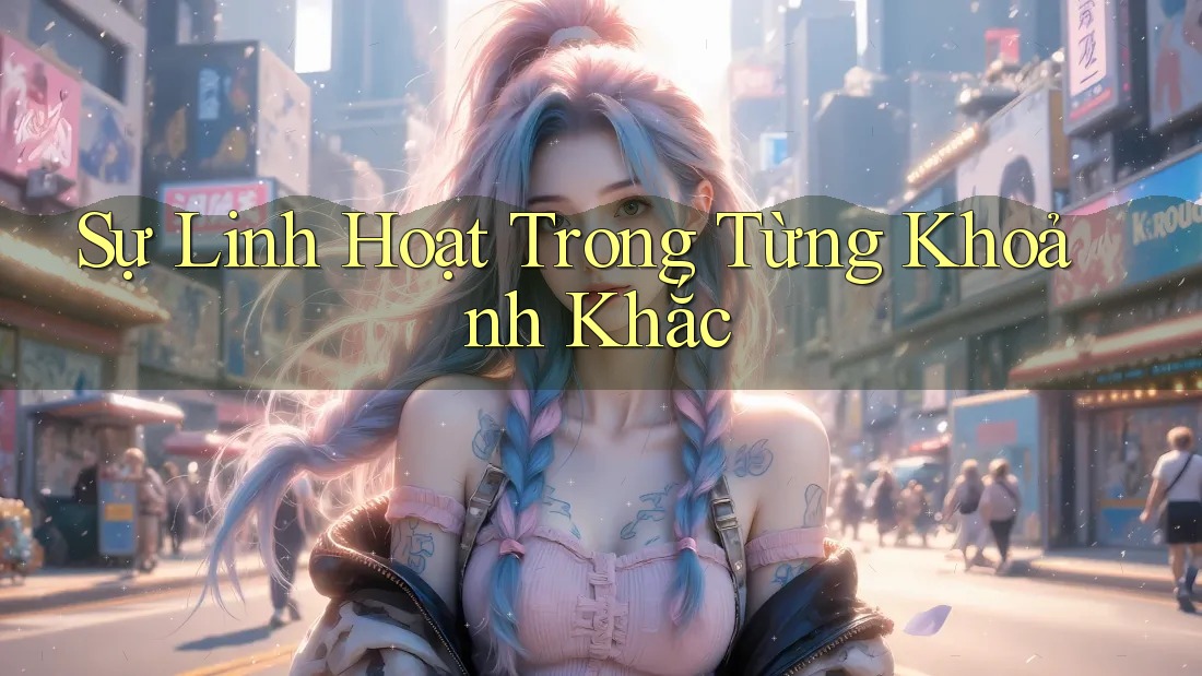 Sự linh hoạt trong từng khoảnh khắc Sự linh hoạt trong từng khoảnh khắc