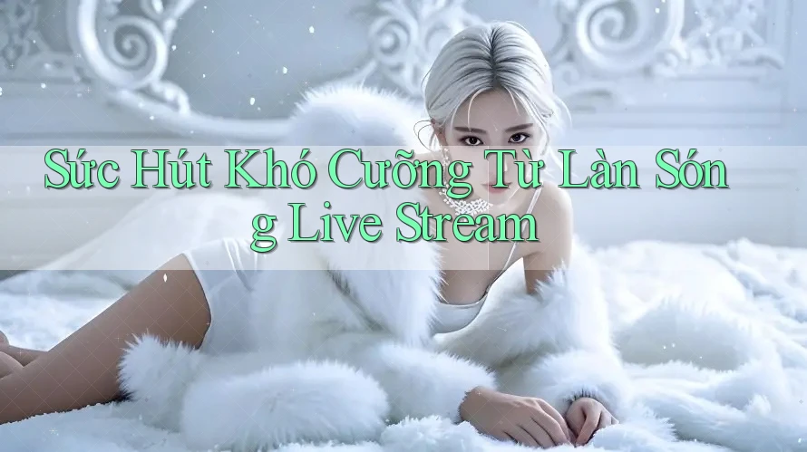 Sức Hút Khó Cưỡng Từ Làn Sóng Live Stream Sức Hút Khó Cưỡng Từ Làn Sóng Live Stream