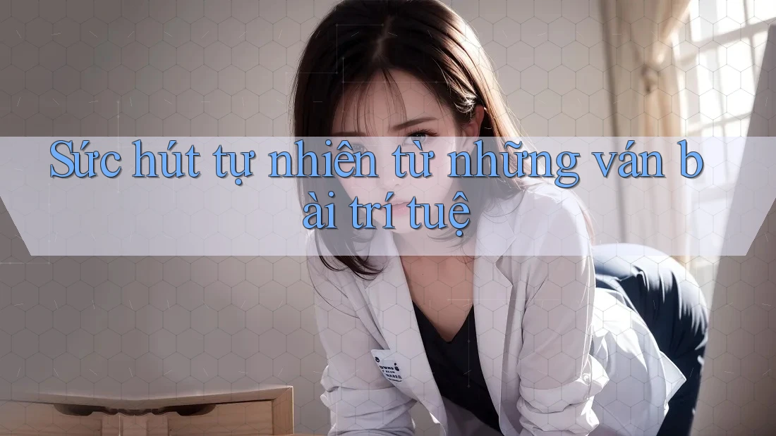 Sức hút tự nhiên từ những ván bài trí tuệ