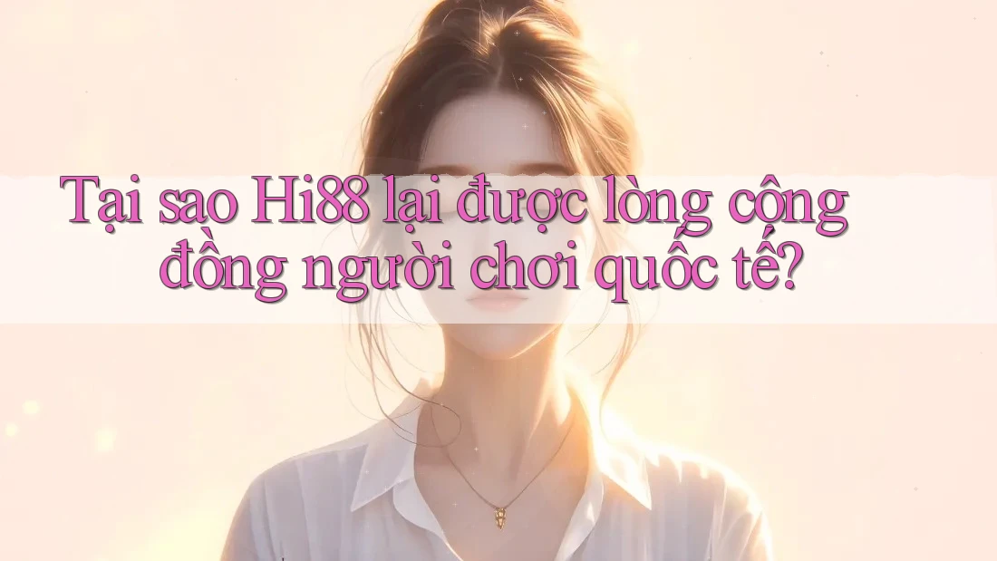 Tại sao Hi88 lại được lòng cộng đồng người chơi quốc tế? Tại sao Hi88 lại được lòng cộng đồng người chơi quốc tế?